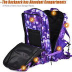 Military Tactical Backpack 45L Large Tactical Backpack for Men, Hiking Rucksack With Bottle Holder