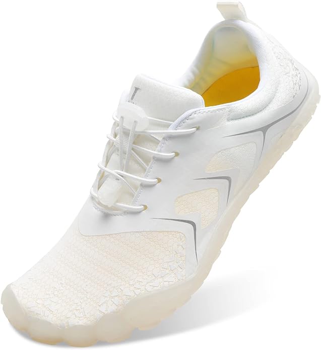 L-RUN Barefoot Water Shoes Women Mens Aqua Sock Athletic Hiking Water Sports Shoes for Swim Beach Pool Sand Diving Walking