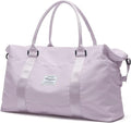 HYC00 Travel Duffel Bag,Carry-on Overnight Weekender Bags for Women,Sports Tote Gym Bag with Wet Pocket