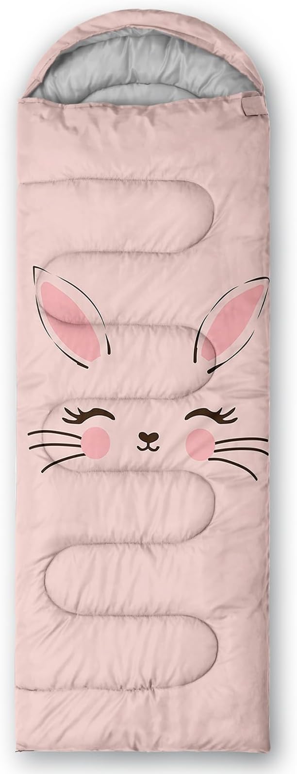 QOOMO Animals Camping Sleeping Bags,3 Season Warm & Cool Weather,Lightweight,Waterproof Sleeping Bags for Adults & Kids,Traveling,and Outdoors,Camping Gear Equipment