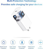 iPhone 14 13 12 Charger Fast Charging 20W PD USB C Wall Charger with 6FT Fast Charging Cable Compatible iPhone 14/13/12/11/Pro/Pro Max/Mini/Xs Max/XR/X, iPad