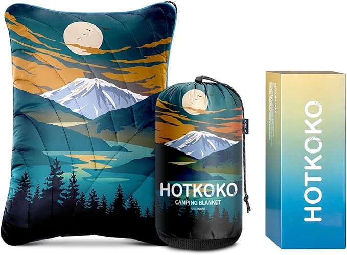 Camping Pillow,Supportive Compressible Travel Pillow Large Size Lightweight Camp Pillow with Storage Bag for Camping,Hiking,Backpacking,Airplane