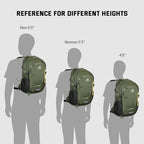 SKYSPER Small Hiking Backpack, 20L Lightweight Travel Backpacks Hiking Daypack for Women Men