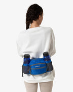 WATERFLY Fanny Pack Waist Bag: Waist Pack for Women Men with Two Water Bottle Holder Hiking Fanny Pack for Running Walking DogWalking Travel Cycling