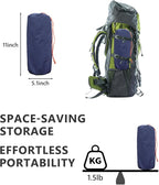 Camping Sleeping Pad - Ultralight Sleeping Mat with Pillow Built in Foot Pump Inflation Sleeping Pad for Hiking Traveling Camping Mountaineering Cycling