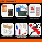 72 Hour Survival Kit - 228 Pieces Survival Gear and Supplies - 45L Go Bag Emergency Backpack, First Aid, Water Filter, Tools, Tent, Camping Essentials, Emergency Preparedness - The Alpha