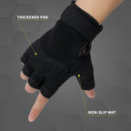 FIORETTO Fingerless Gloves for Airsoft Shooting Half Finger Hunting Hiking Cycling Driving Motorcycle Climbing Work Gloves M210603
