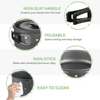 Lixada 33PCS Camping Cookware Kit Cookware Mess Kit Outdoor Cooking Utensils Kit with Tableware Collapsible Bowl Pan for Family Hiking Travel Picnic Fork