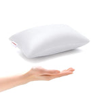 Pro Goleem Small Pillow 11’’x6’’x2.5’’ for Kids and Baby Sleeping with Name Tag Mini Tiny Pillow for Camping and Chair Car Air Nap Neck Lumbar Knee Rest Pillows, White