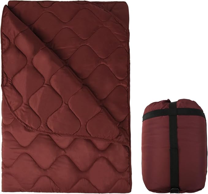 LOOGU Camo Blanket Waterproof Insulation Poncho Liner for Outdoor Camping, Hiking, Hunting, Survival, Backpacking, Picnicking