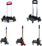 Foldable Trolley Cart 6 Backpack Aluminium Alloy S Luggage Travel Hand for Foldable Aluminium Alloy Ha