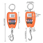 3Pcs 200KG High Precision Digital Luggage Scale with LCD Display, Portable Electronic Hook Scale for Travel and More