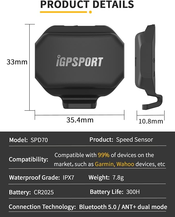 iGPSPORT BSC300T Wireless Bike Computer GPS, Touchscreen Offline MAP Navigation Off Course Warning Compatible with Insta 360, for Ebike Road Bike MTB