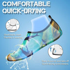 Deevike Water Shoes for Women Men Barefoot Quick-Dry Aqua Socks Slip-on for Beach Swim Surf Yoga Exercise