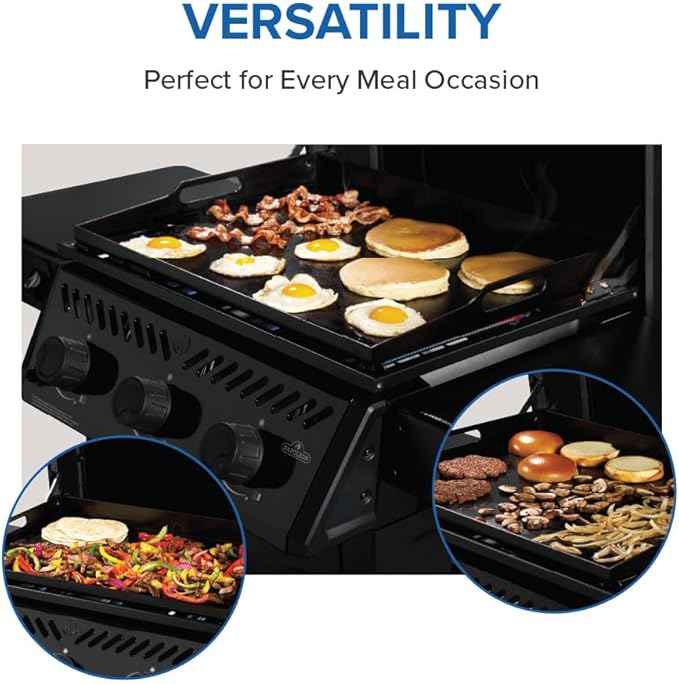 Freestyle™ 24 Inch Pre-seasoned Non-Stick Griddle, Propane