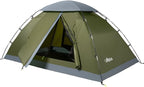 Camping Tent, 1/2 Person Tent, Lightweight Waterproof Backpacking Tent, 5-Minute Setup Outdoor Tent with Carry Bag, Ideal for Camping Hiking