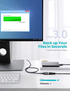 AINOPE USB Extension Cable,USB Extender,USB 3.0 Extension Cable, Male to Female Cord High Data Transfer Compatible with Webcam,Keyboard,Flash Drive,Hard Drive,Printer,16FT,Black