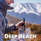 Tapirus Spork Tactical Orange | BPA Free Spoon Fork, Stainless Steel Knife and Fire Starter | 3 in 1 multipurpose utensil | Outdoor hiking, camping & backpacking gear | Fit for MRE