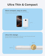 VEEKTOMX Portable Charger Built-in Cables, Power Bank for iPhone, Fast Charge USB C Battery Pack Travel Essentials Powerbank Compatible with iPhone 17/16/15/14, Samsung S25/24