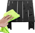 ROCK CLOUD Portable Beach Table Aluminum Ultralight Folding Camping Table, Limited Edition Tabletop