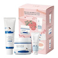 ROUND LAB Hydrating Skin Care Gift Set - UV Lock Sunscreen + Moisturizer + Face Wash Mini Size, Daily Skin Care Routine with Hyaluronic Acid, Travel essentials, Gifts for Women, Korean Skin Care Set