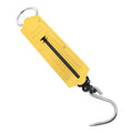 ABOOFAN 2pcs Portable Mechanical Hanging Scale 50kg High Accuracy Vertical Spring Hook Scale with Tray Handheld Food and Luggage Weighing Tool for Outdoor and Produce