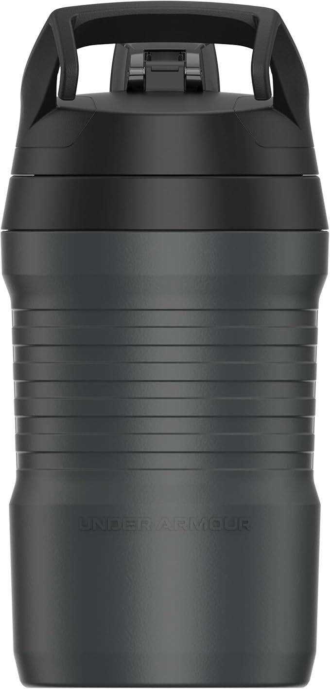 Under Armour 32 oz Insulated Water Bottles - Sports Water Jug with Handle, Fence Hook, Leak Resistant for Baseball, Football & More, 32 oz Water Bottles, Sports Water Bottle Insulated