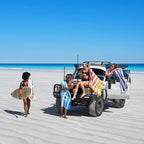 Dock & Bay Beach Towel - Quick Dry, Sand Free - Compact, Lightweight - 100% Recycled - Includes Bag - Summer - Peach Sunrise - Extra Large (200x90cm, 78x35)