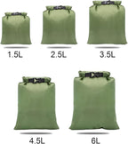 TRENDBOX Roll Top Waterproof Dry bag Kit Storage Compression Bag Sack Poch Packing Organizers Water Resistant Camping Travel