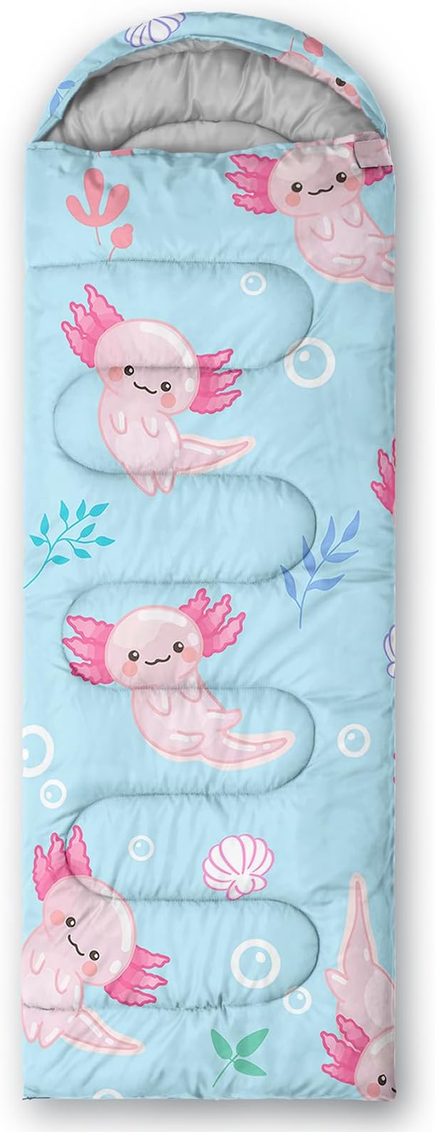 QOOMO Camping Sleeping Bags,3 Season Warm & Cool Weather,Lightweight,Waterproof Sleeping Bags for Adults & Kids,Traveling,and Outdoors,Camping Gear Equipment