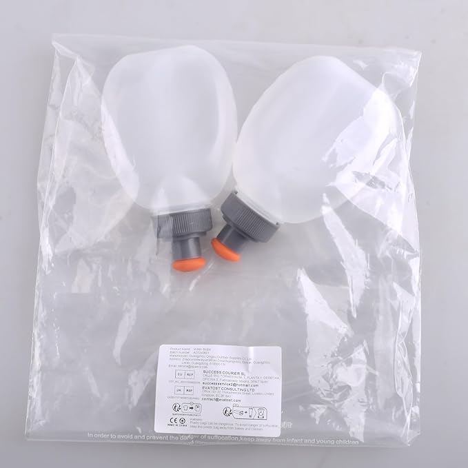 Azarxis Running Water Bottles Flask BPA Free Leakproof Hydration Vest Packs Waist Belt Replacement for Triathlon Marathon Hiking Cycling Climbing Runner