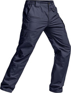CQR Men's Tactical Pants, Water Resistant Ripstop Cargo Pants, Lightweight EDC Work Hiking Pants, Outdoor Apparel