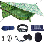 Camping Hammock with Mosquito Net and Rain Fly - Travel Hammock Bug Net - Hammock Tent for Outdoor Hiking Backpacking Travel Camping Accessories and Camping Gear…