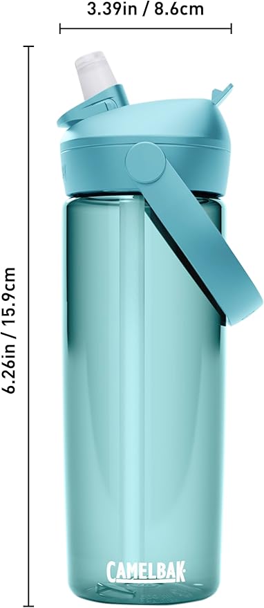 CamelBak Thrive Flip Straw Tritan Renew Water Bottle Cove, 20oz