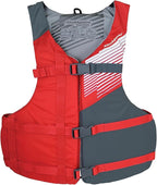 Stohlquist FIT Oversized Adult Life Jacket, US Coast Guard Approved Type III Life Vest, PFD for Men and Women, Easily Adjustable, Lightweight and High Buoyancy. Plus Size (48-60" Chest)