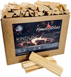Flame Sticks Natural Wood Kindling 7–8 lbs of 5-6" Long Kiln-Dried Fire Starter Sticks, 100% Chemical-Free – Easy Lighting for Campfires, Fire Pits, Grills, Pizza Ovens & Wood Stoves