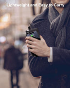 IXNINE Power Bank 26800mAh Portable Charger, 22.5W Fast Charging PD QC 3.0 Compact External Battery Pack with LED Display and 4 USB Outputs for Cellphone Tablet