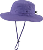 Connectyle Sun Hat for Men Women Outdoor UV Protection Safari Hat for Fishing Hiking Gardening Breathable Cowboy Hat UPF50