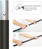 SAN LIKE Tarp Pole Camping Tent Poles Aluminum Telescopic Poles for Canopy Awning Shelter Backpacking Hiking 4/6 Section Easy Assembly Lightweight Adjustable from 50/29 in to 113.39/82.68 in (2 Set)