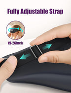 EVA BELLE Sleep Mask Women Men, Comfy Blackout Eye Mask for Deep Sleep, 3D Memory Foam Sleeping Mask, Silk Sleep Eye Cover, Cute Funny Eyeshade Covers, Adjustable Elastic Strap & Soft Breathable