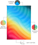 Outdoor Puffy Camping Blanket, Lightweight Down Alternative Puffy Waterproof Stadium Blanket with Portable Bag, Lightweight Camping Blanket for 2 People, Cold Weather, Sports, Travel, Car, 79*54 inch