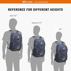 SKYSPER Small Hiking Daypack, 20L Lightweight Travel Backpacks Day Hike Pack with Waist Strap for Women Men