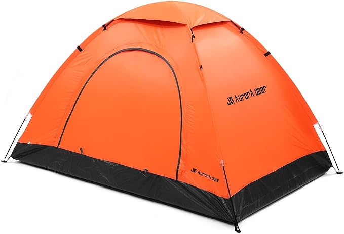 Camping Tent 2 Person Tents for Camping Windproof Tents for Camping Hiking Backpacking Traveling 2 Person Tents for Camping Portable Tent with Carry Bag