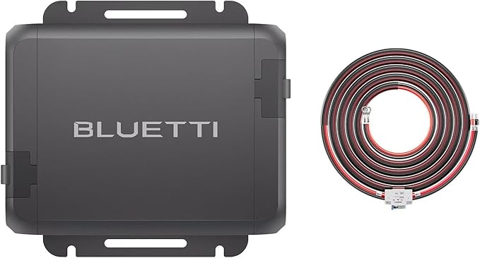 BLUETTI Charger 1, 560W Alternator Charger, Fast DC-DC Charging for Portable Power Stations, 6X Faster Than Car Cigarette Lighter, Compatible with 95% Solar Generator, Perfect for Road Trips, RVing