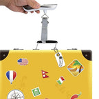 Digital Luggage Weight Scale with Tape Measure Portable Electronic Travel Luggage Scale for Suitcase Weighing to 50kg for Travel and Shipping