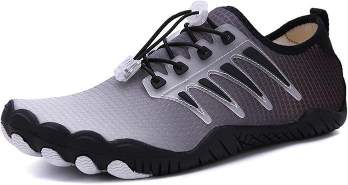 Water Shoes for Men Women, Quick-Dry Barefoot Aquashoes for Beach Swim, Water Sports Like Surf Kayak Yoga, Water Park