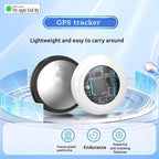 Mini GPS Tracker for Vehicles, Smart Tag Tracking Device, Key Finder Locator with Sound, Car Tracker No Subscription Work with Find My(iOS Only) for Kids, Dogs, Key, Luggage (White)