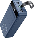 Portable Charger 60000mAh Power Bank - 22.5W Fast Charging External Battery Pack, LED Display USB C Portable Cell Phone Charger for iPhone, Samsung Galaxy, Android, Camping, Travel