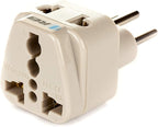 OREI Type J Adapter – Switzerland Travel Plug Adapter – US to Switzerland Plug Adapter – CE Certified & RoHS Compliant Type J Converter