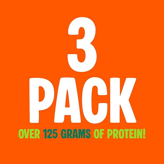 Twin Peaks Low Carb, Keto Friendly Protein Puffs, (Combo Pack, 2.1 Ounce), 2 Servings, 3 Pack (60g, 42g Protein, 4g Carbs)